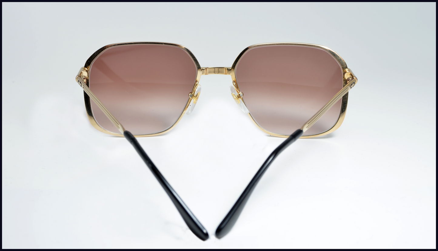 Vintage 1970's Mens Sunglasses by Christian Dior Monsieur