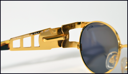Vintage Hilton Picaddily 956 C1 Luxury Sunglasses 24KT Gold plated