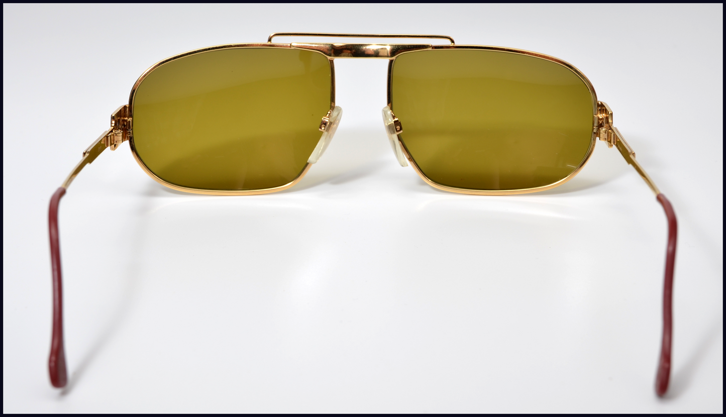 1980s Pascal Morabito Siderale Sunglasses: Paris Vintage (Custom Lens)