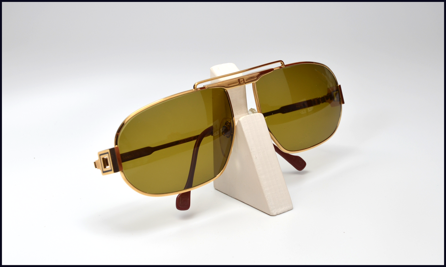 1980s Pascal Morabito Siderale Sunglasses: Paris Vintage (Custom Lens)
