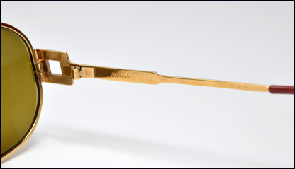 1980s Pascal Morabito Siderale Sunglasses: Paris Vintage (Custom Lens)
