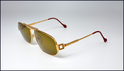 1980s Pascal Morabito Siderale Sunglasses: Paris Vintage (Custom Lens)