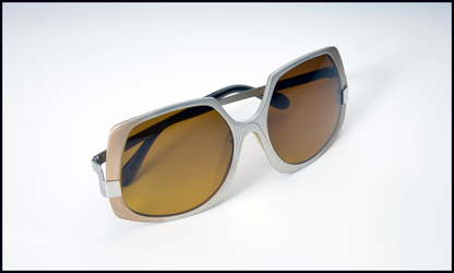 Neostyle West Germany — 1970s Aluminum "Boutique Series" Sunglasses