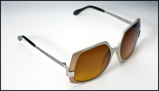 Neostyle West Germany — 1970s Aluminum "Boutique Series" Sunglasses